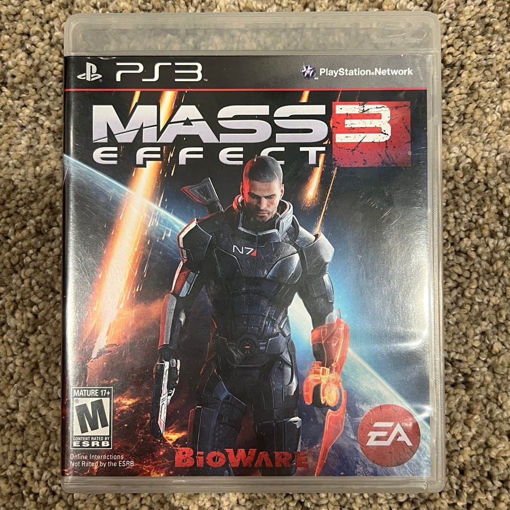 Mass Effect 3 (PS3) – PlayStation 3 – Bioware & EA – Epic Sci-Fi RPG Finale! 🚀🔥